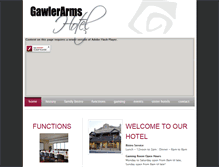 Tablet Screenshot of gawlerarmshotel.com.au